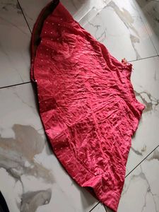 Vibrant rose pink Embellished Ethnic Skirt