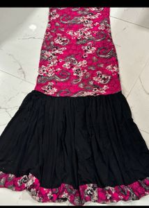 pink fishcut gown