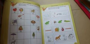 English worksheets book for preschoolers