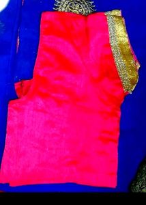Royal Blue Saree(Completely New)
