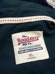 Men's Dark Blue Casual Shirt