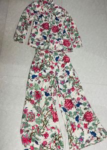 Bohemian Floral Print Co-ord Set