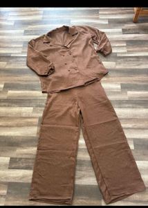 Chic Brown Co-ord Set