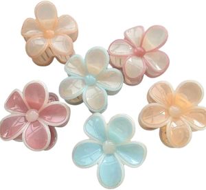 Flower Hair Clips - Set of 5
