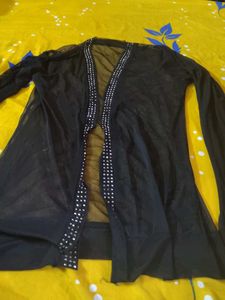 Stylish Black Shrug
