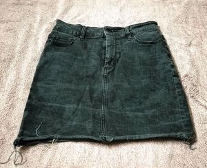 Black Denim Skirt For women