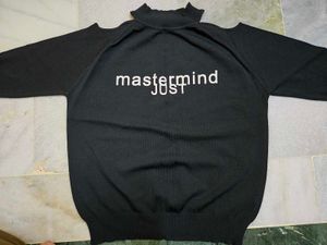 Mastermind Just Black Sweater