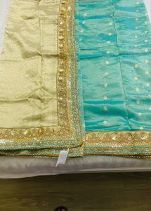 Zari Brocade Tissue Saree
