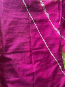 Vibrant Tie-Dye Saree