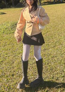 Belted Cropped Trench Coat