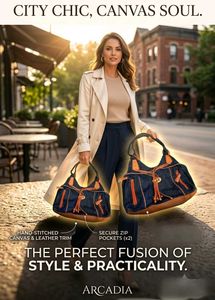 Jeans Fabric Handbag