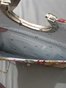 Embroidered Clutch Bag