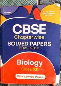 CBSE Class XII Biology Solved Papers
