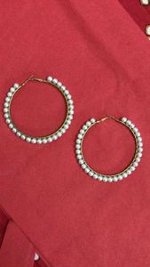Pearl Hoops