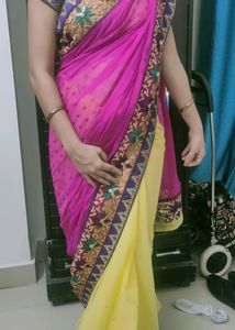 Never Used Stitched Blouse Saree