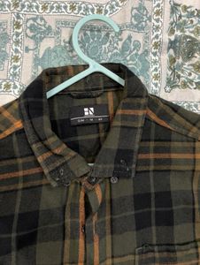 Here &amp; Now Plaid Flannel Shirt