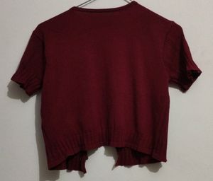 Maroon Shrug!