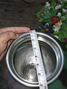 Vintage Stainless Steel Water Pot