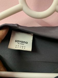 Women's Grey Flared Pants
