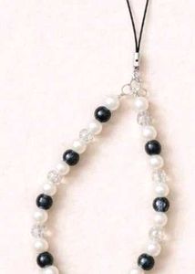 Beaded Phone Charm Strap Set