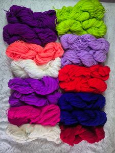 4ply acrylic yarns