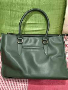 Stylish Green Handbag