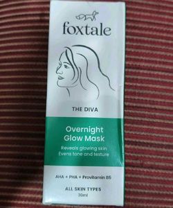 Foxtale The Diva Overnight Glow Mask