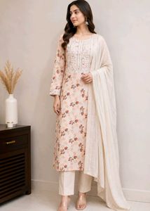 nude dress material choose any 1 colour