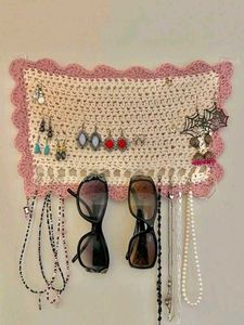 Handmade Crochet Jewelry Organizer