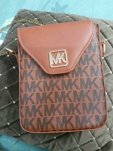 MK Brown Crossbody Bag