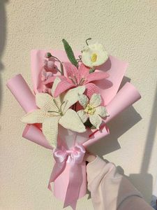 Handmade Knitted Flower Bouquet
