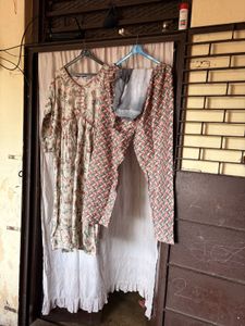 Floral Print Kurta Set