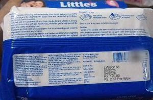 Little's Soft Cleansing Baby Wipes - Combo Of 2