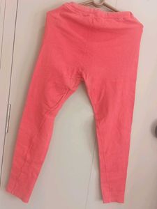 Coral Pink Comfortable Leggings
