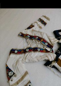 Vibrant Striped Lehenga Choli Set