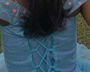 Cindrella gown with pocket 🩵