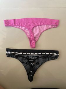 Victoria's Secret PINK Thong Panties (2-Pack)