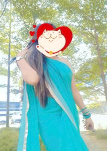 Elegant Turquoise Saree