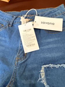 Distressed Flare Jeans