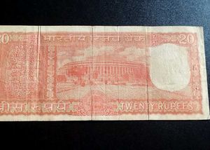 [Free Delivery🎀]Vintage 20 Rupees Indian Banknote