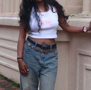 HAULTER NECK CROP TOP!