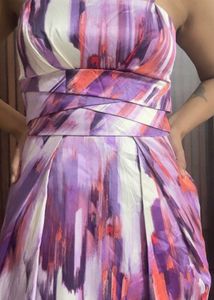 Stylish Purple Mini Dress