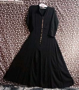 elegant Balck maxi dress
