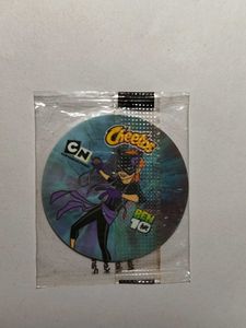 Rare Gwen tazo from Ben 10 by Cheetos - Sealed