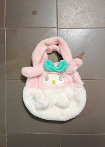 Cute Plush My Melody Handbag