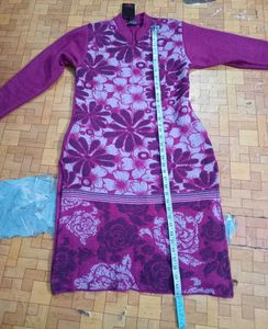 Winter wear Knit Kurti