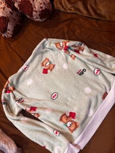 Cute Teddy Bear Fleece Sweatshirt