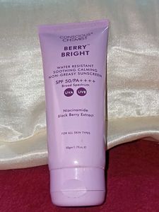Conscious Chemist Berry Bright Sunscreen