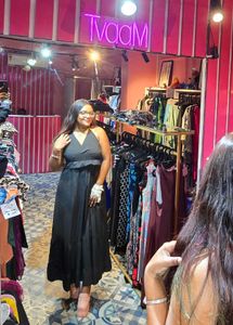 Elegant Black Maxi Dress