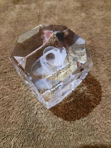 Vibrant Gujarat Eternal Gandhi Crystal Paperweight
